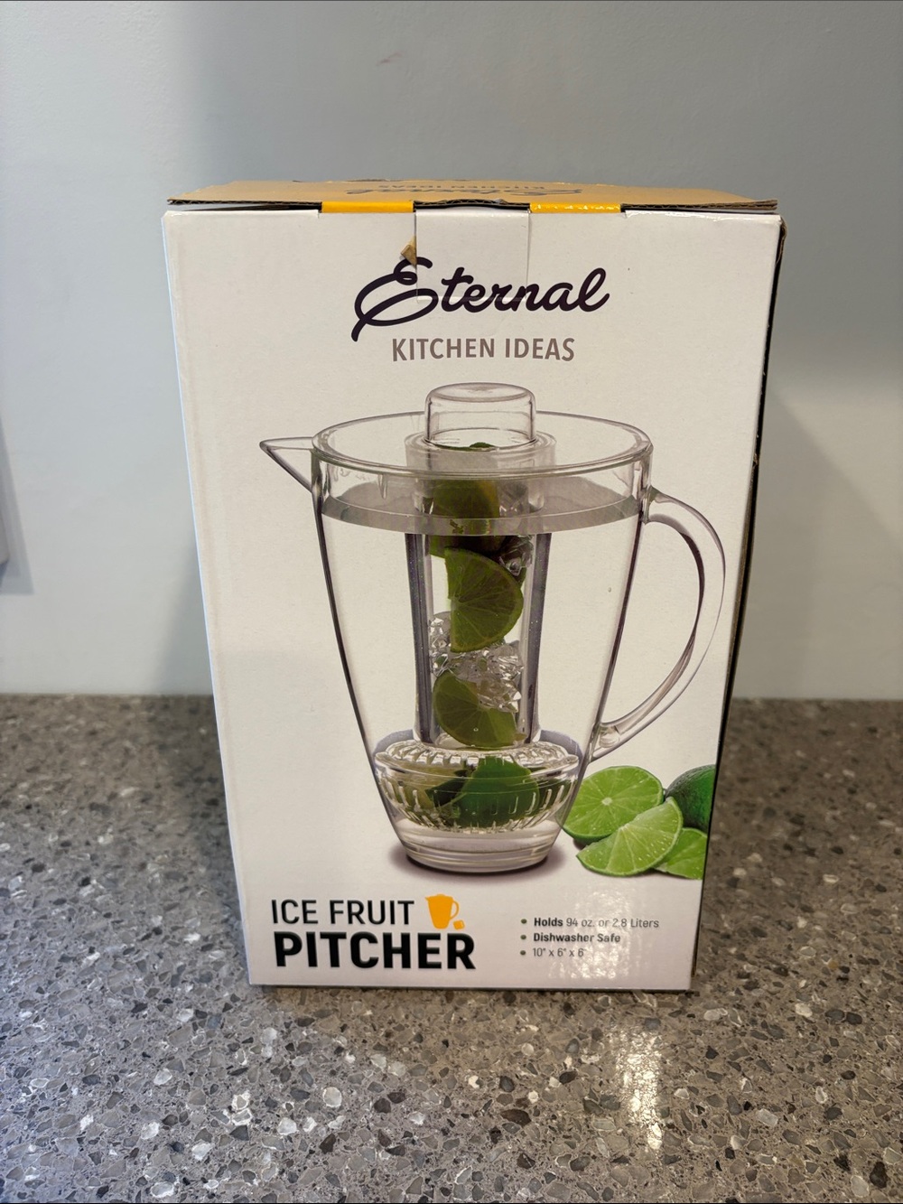 Eterna Clear Ice Fruit Pitcher
